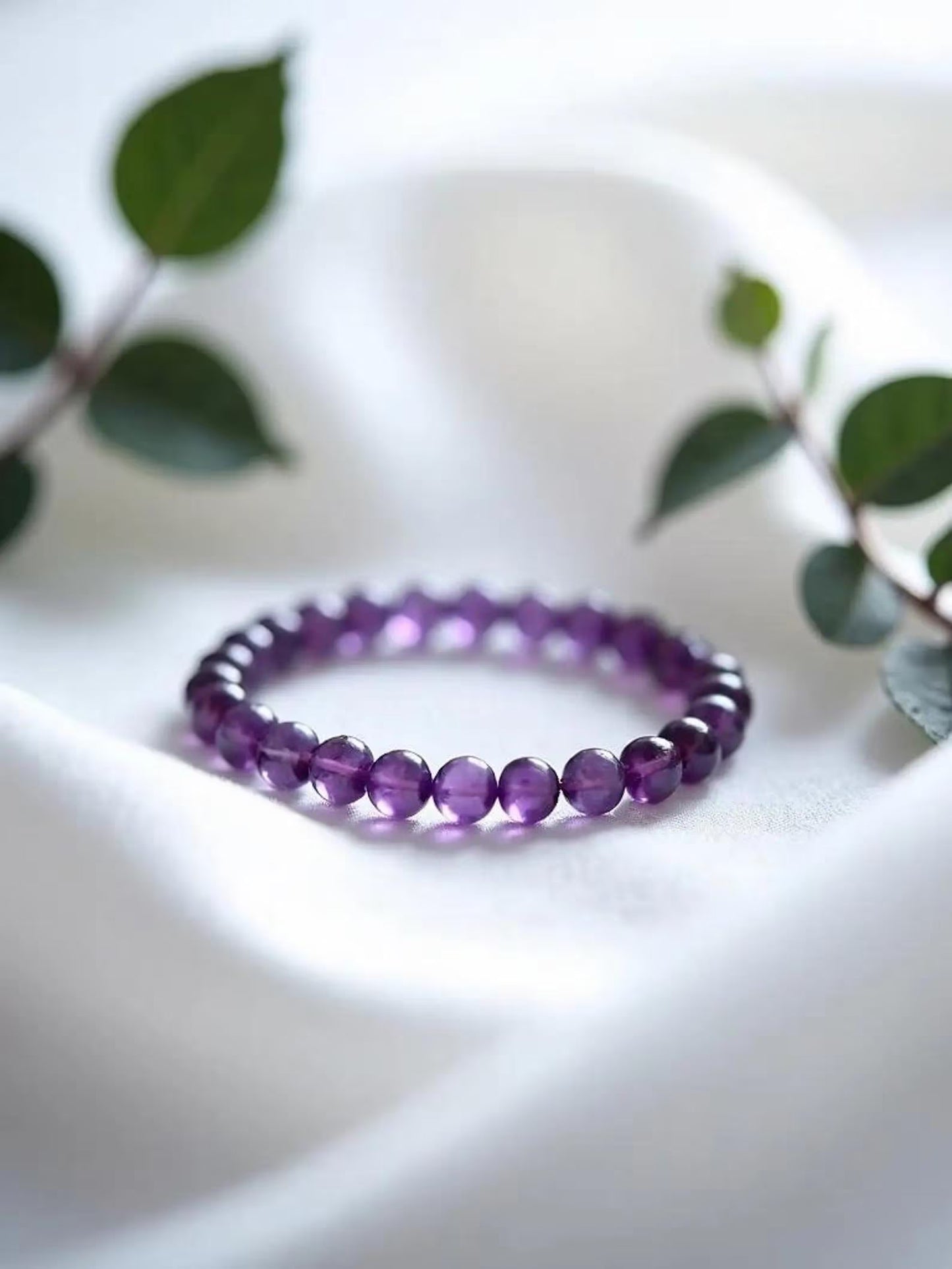Amethyst Stretch Bracelet
