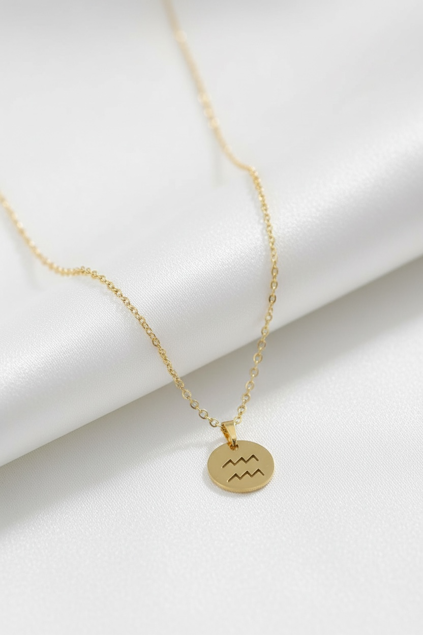 Pisces Zodiac Necklace