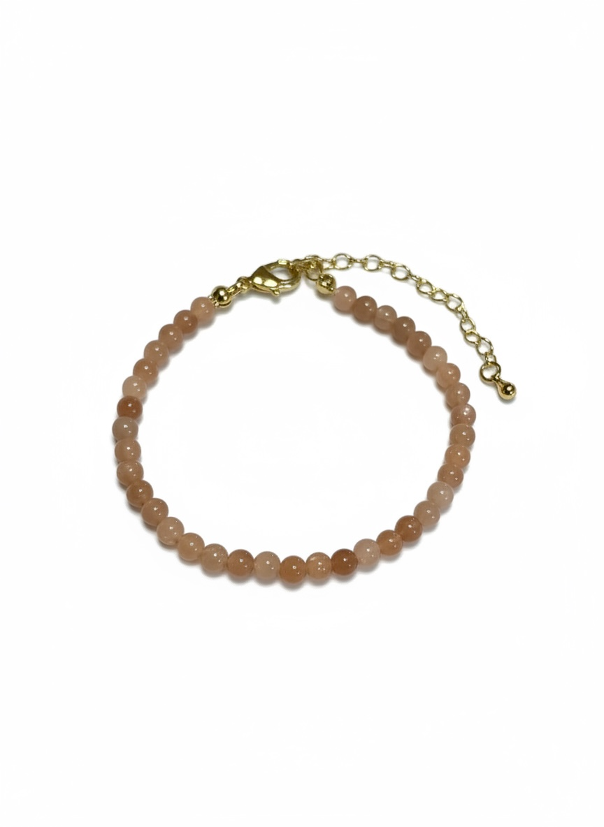 Adjustable Sunstone Bracelet