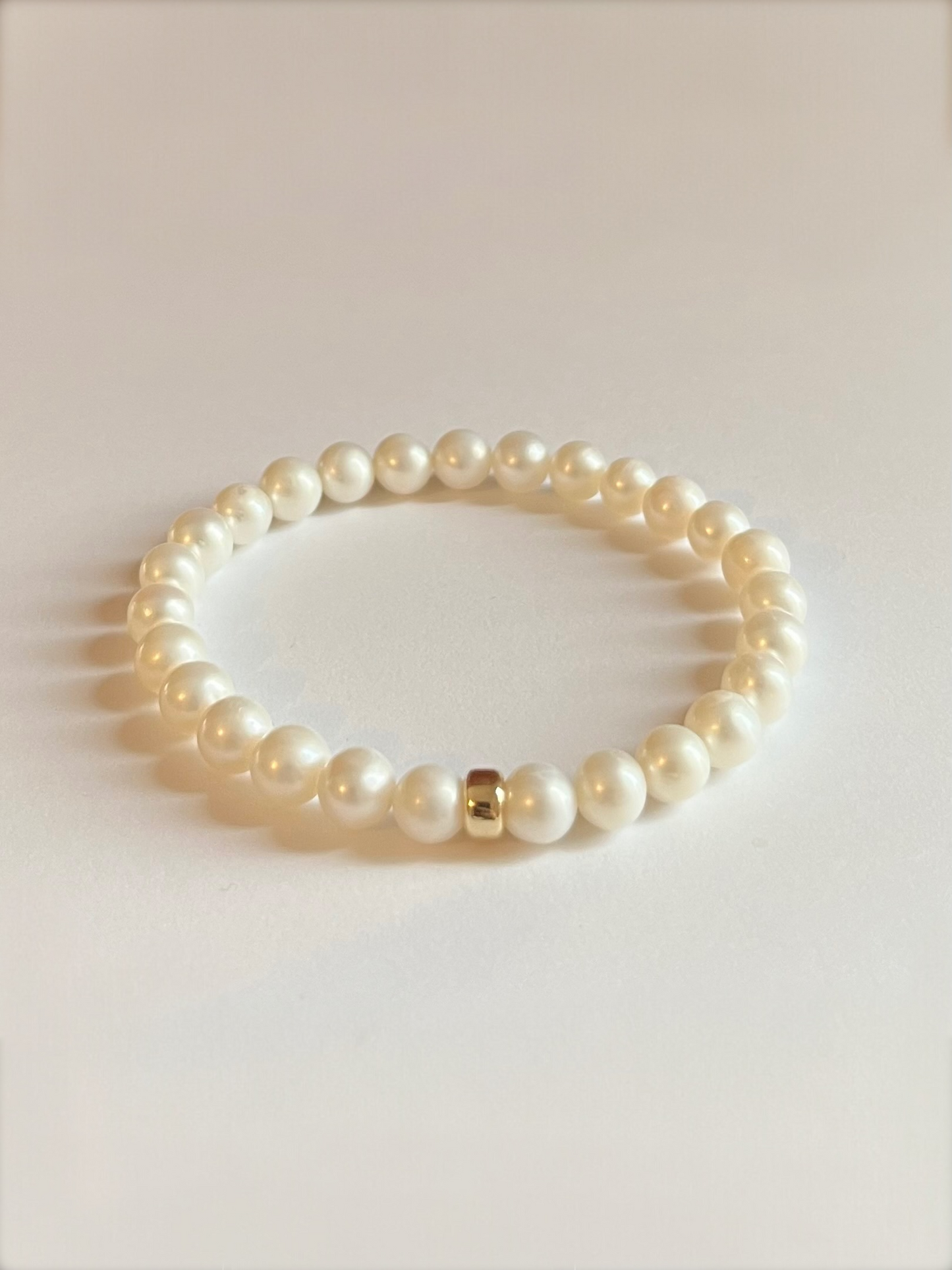 Freshwater Potato Pearl Stretch Bracelet