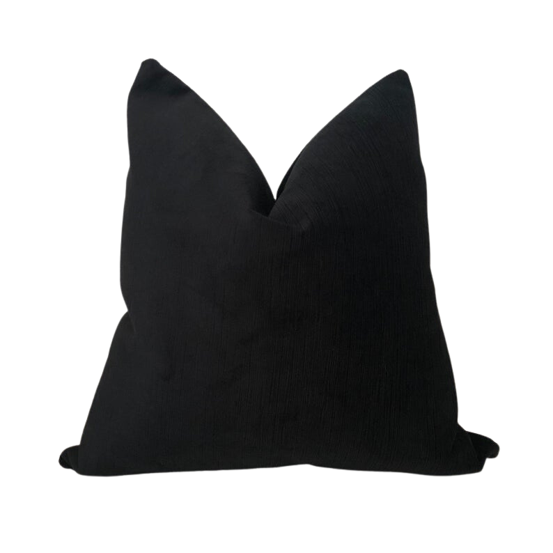 Black Velvet Pillow