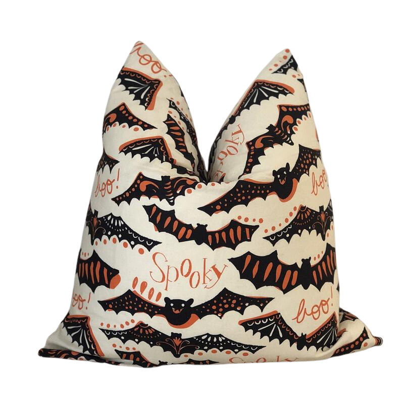 Halloween Bats Pillow