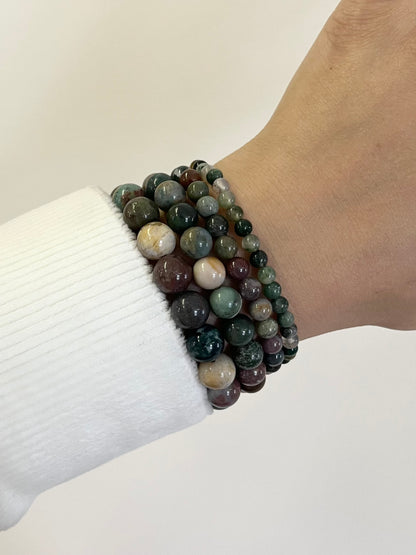 Fancy Jasper Stretch Bracelet