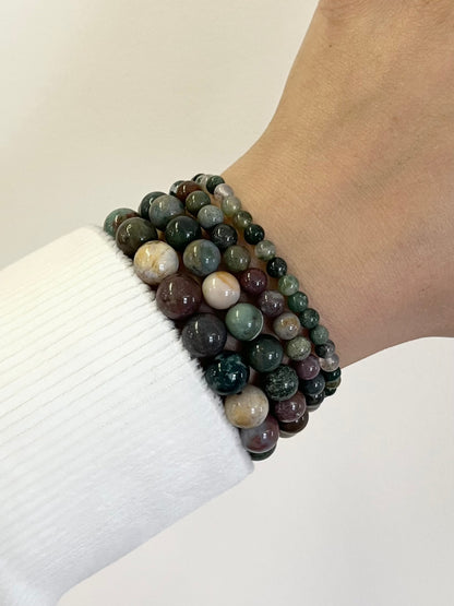Fancy Jasper Stretch Bracelet