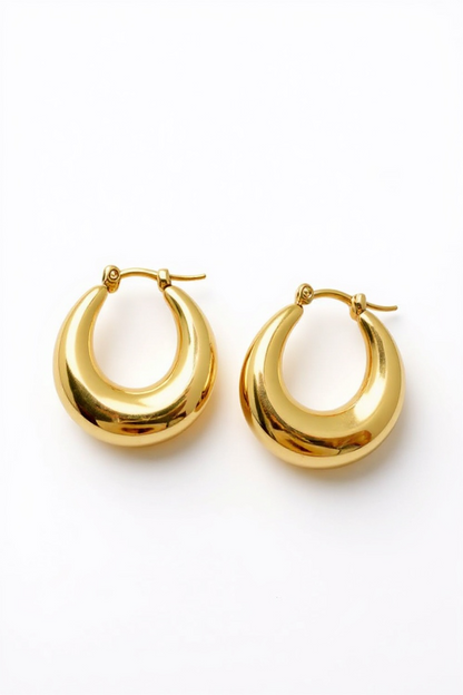 Rhiannon Huggie Hoop Earrings