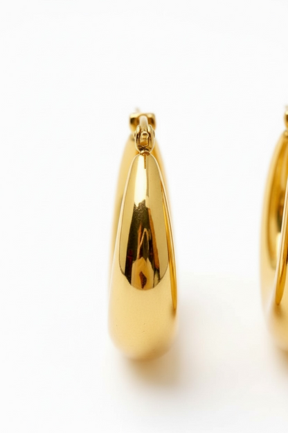 Rhiannon Huggie Hoop Earrings