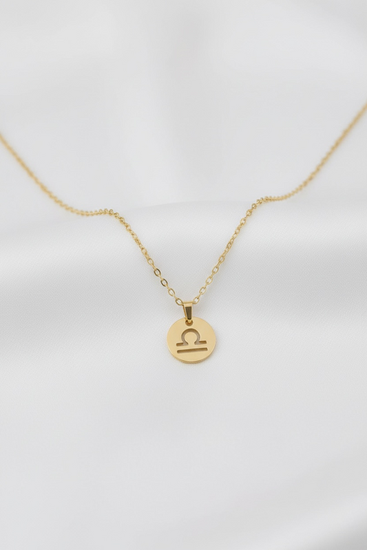 Libra Zodiac Necklace