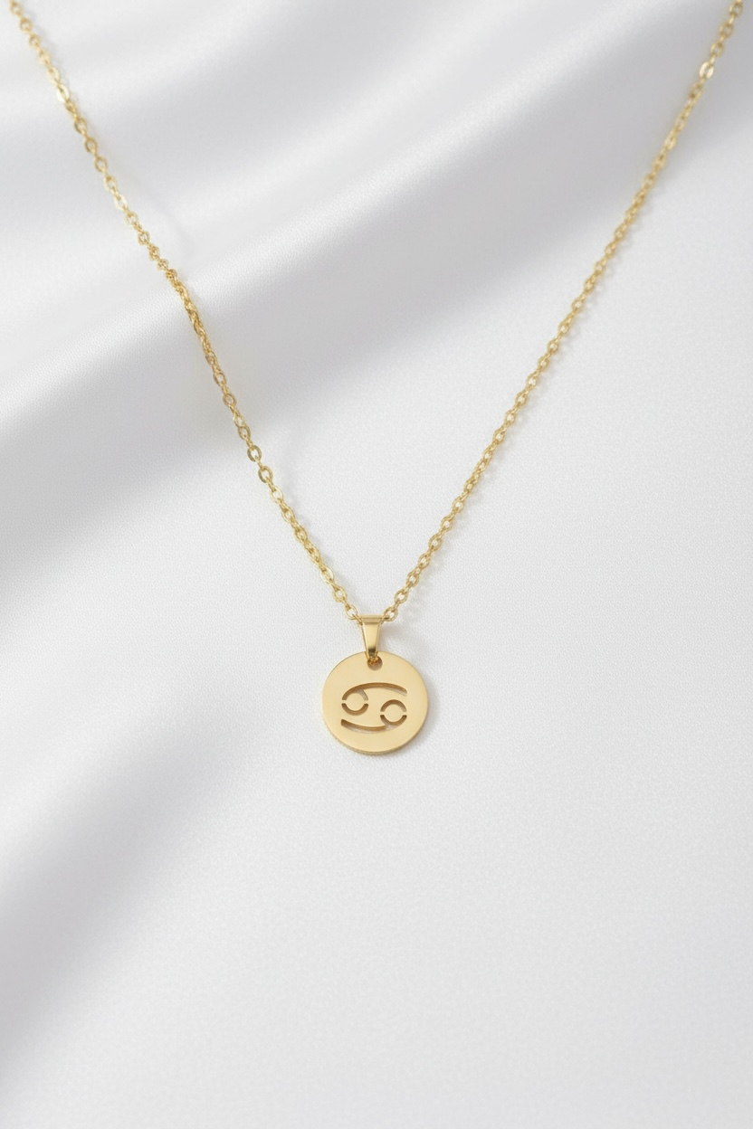 Cancer Zodiac Necklace