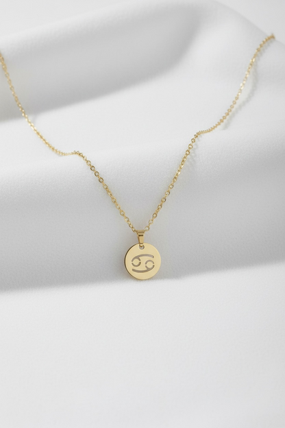 Cancer Zodiac Necklace