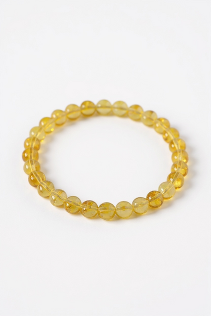 6mm Citrine Stretch Bracelet