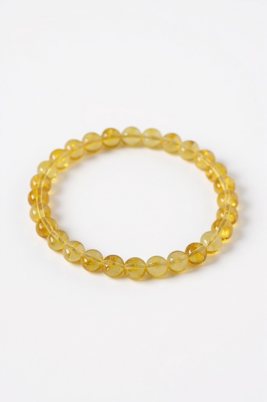 6mm Citrine Stretch Bracelet