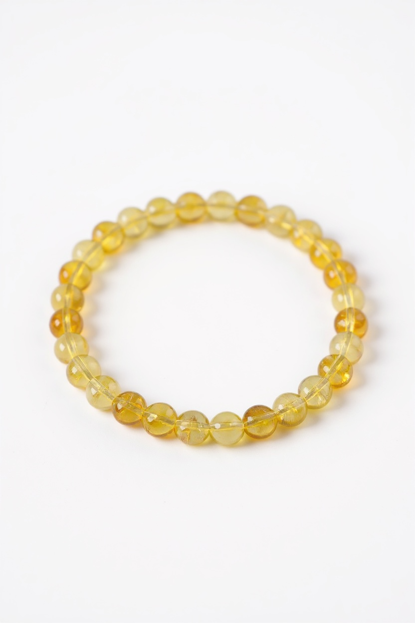 6mm Citrine Stretch Bracelet