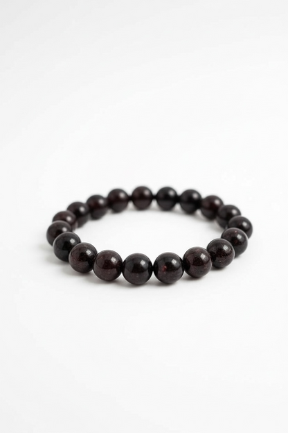 Garnet Stretch Bracelet
