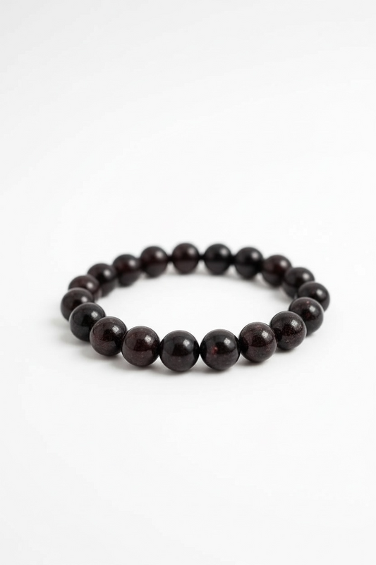 Garnet Stretch Bracelet