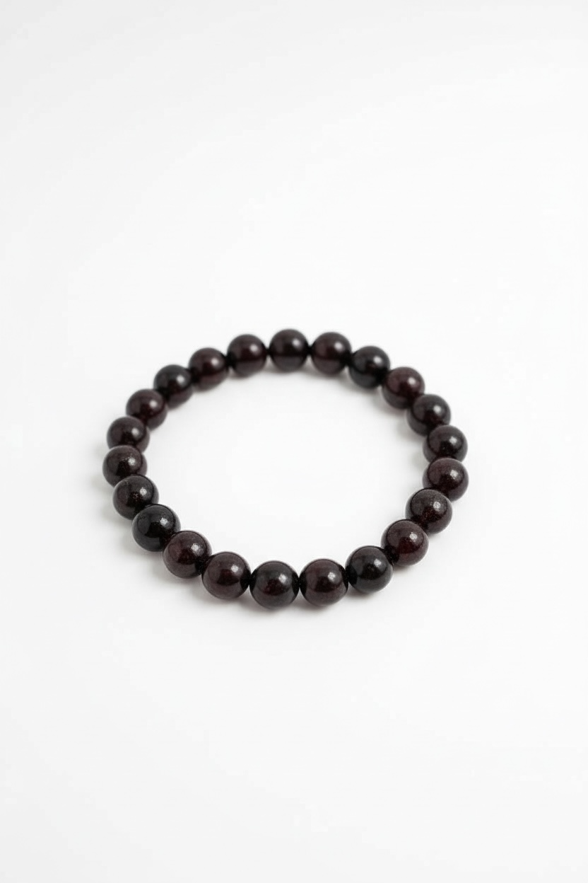 Garnet Stretch Bracelet