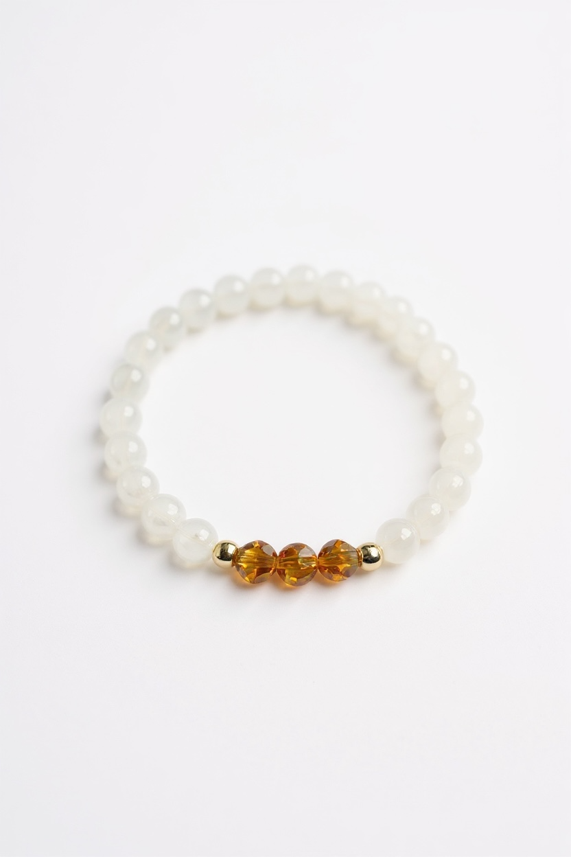 November Topaz Swarovski Birth Month Bracelet