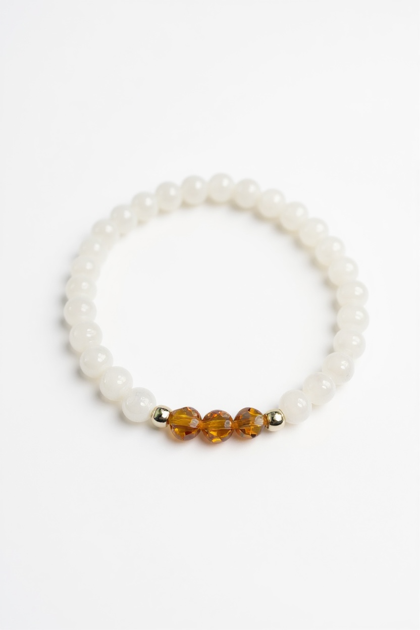 November Topaz Swarovski Birth Month Bracelet