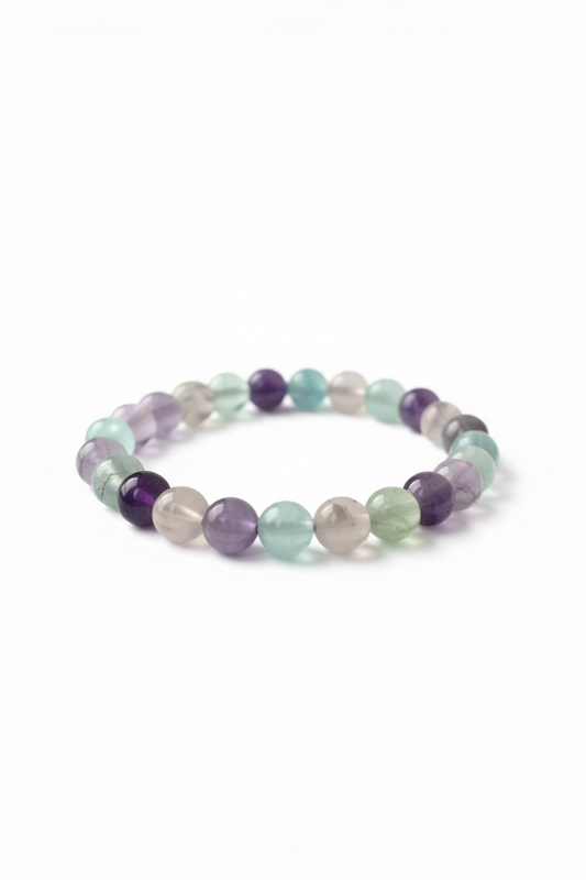 Fluorite Stretch Bracelet