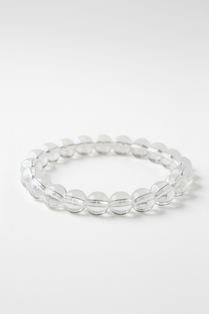 Clear Quartz Stretch Bracelet