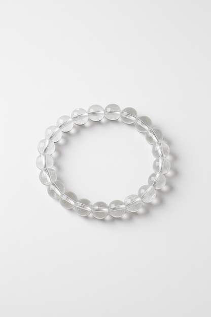 Clear Quartz Stretch Bracelet