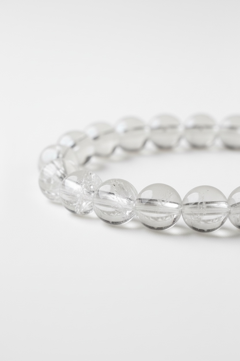 Clear Quartz Stretch Bracelet