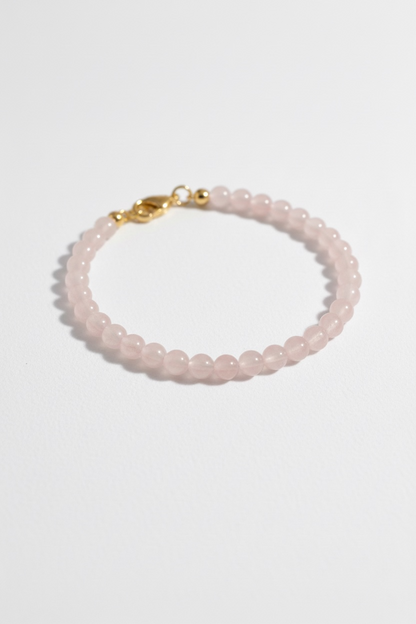 Adjustable Rose Quartz Bracelet