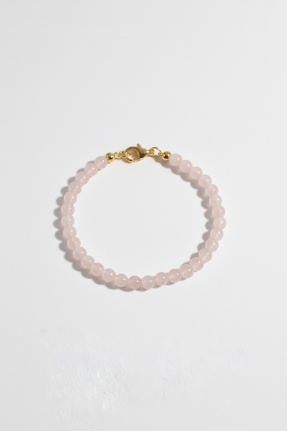 Adjustable Rose Quartz Bracelet
