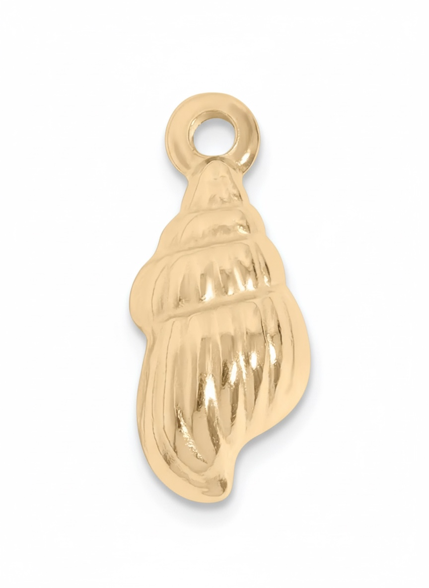 Personalized Gold Paperclip Round Carabiner with 2 Charms Bracelet