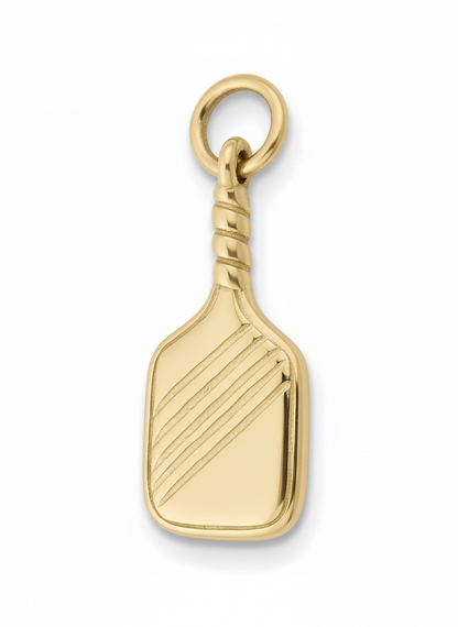Personalized Gold Paperclip Round Carabiner with 2 Charms Bracelet