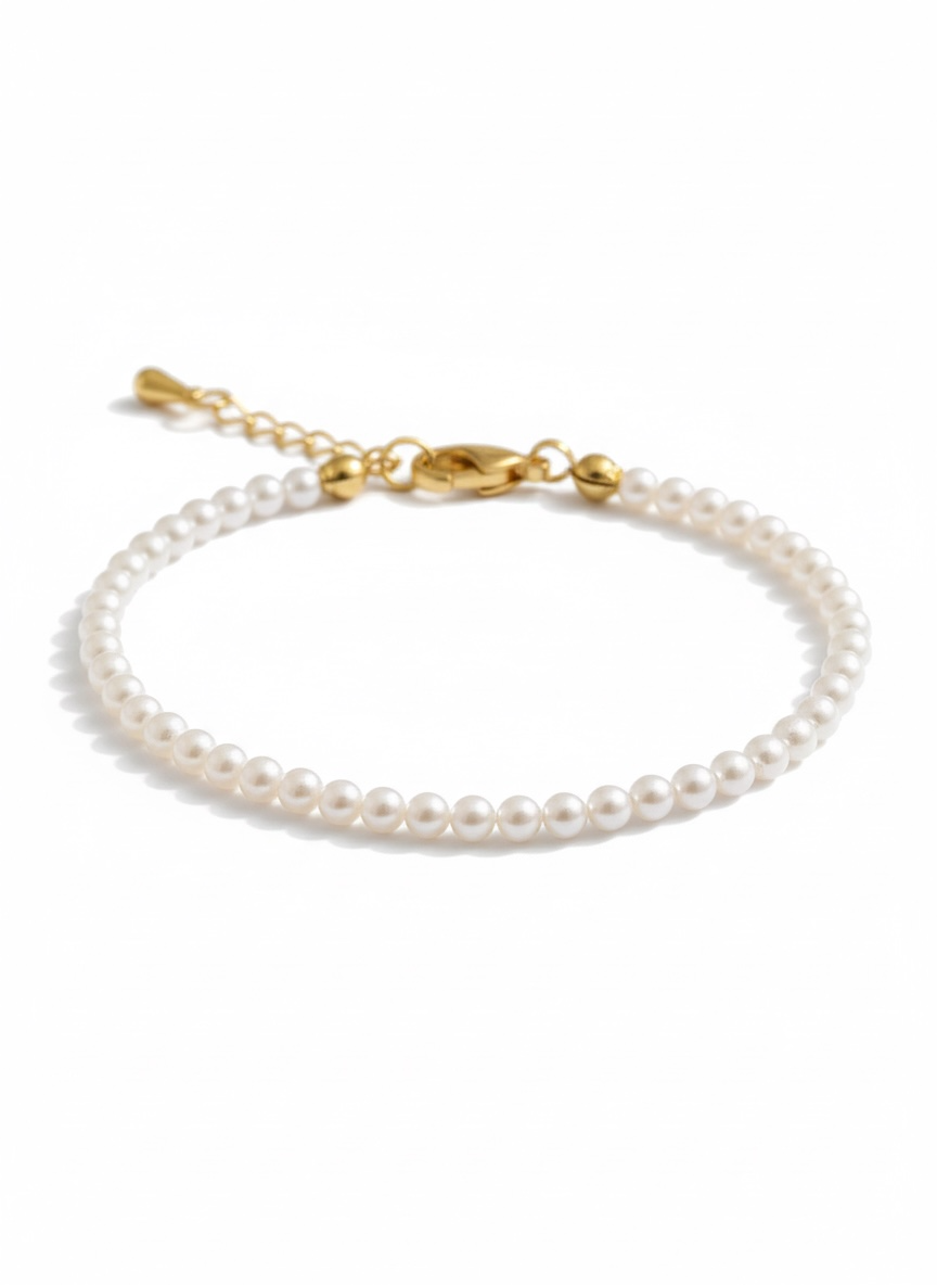 Dainty Swarovski Pearl Bracelet