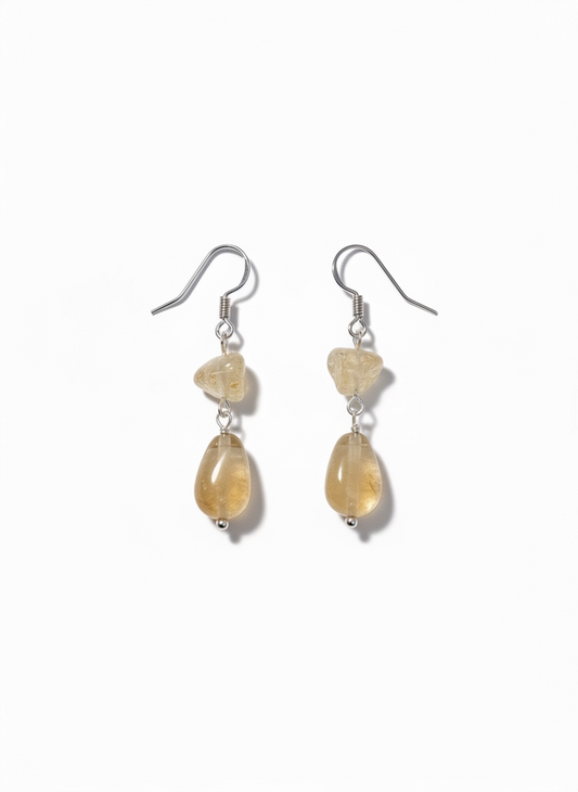 Citrine Drop Earrings