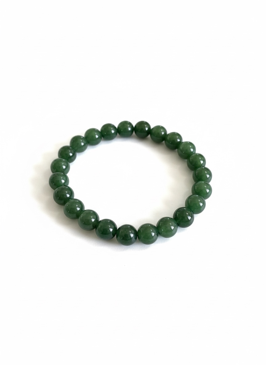 Nephrite Jade Stretch Bracelet