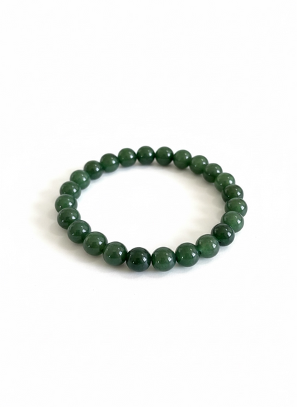 Nephrite Jade Stretch Bracelet