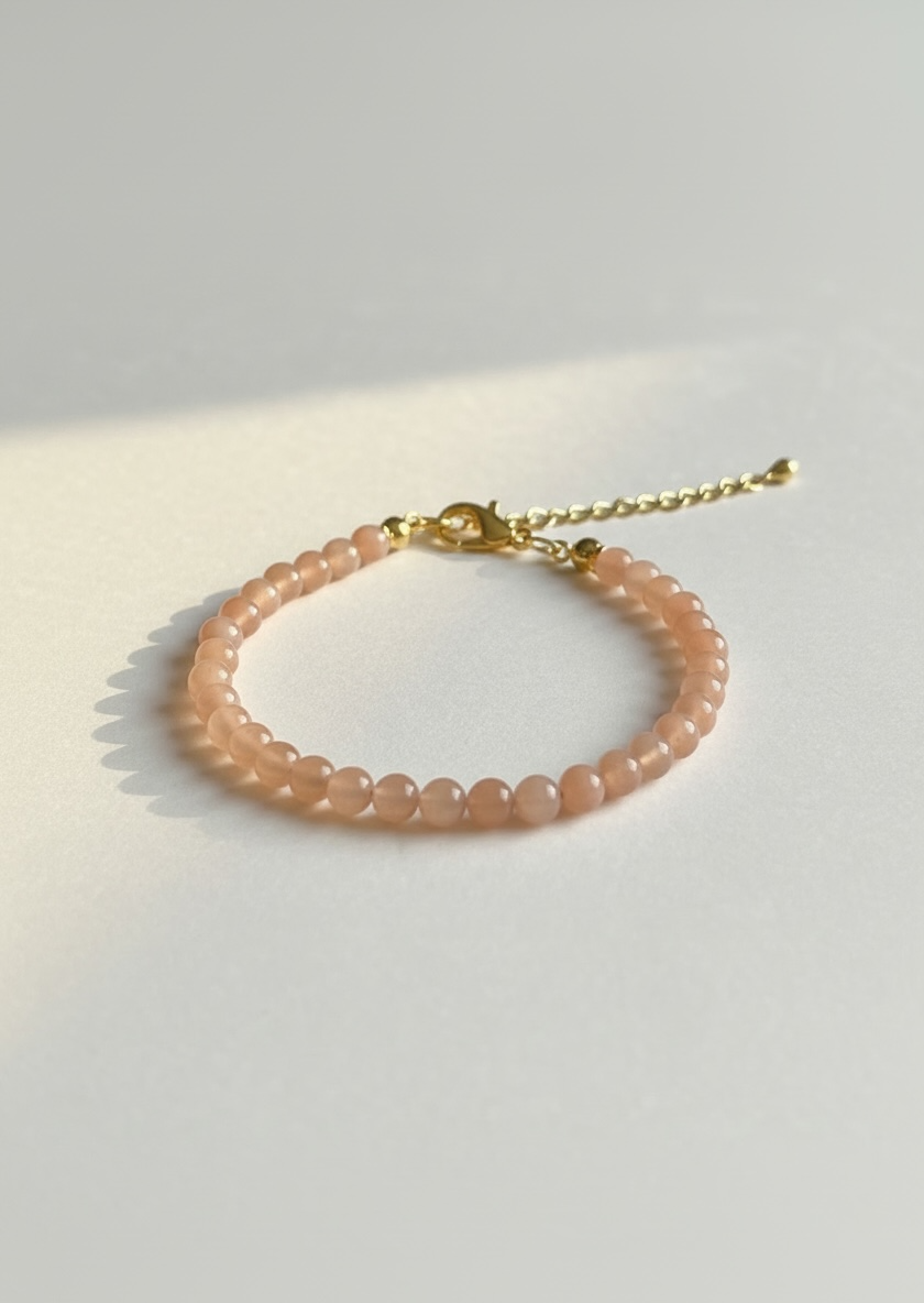 Adjustable Sunstone Bracelet