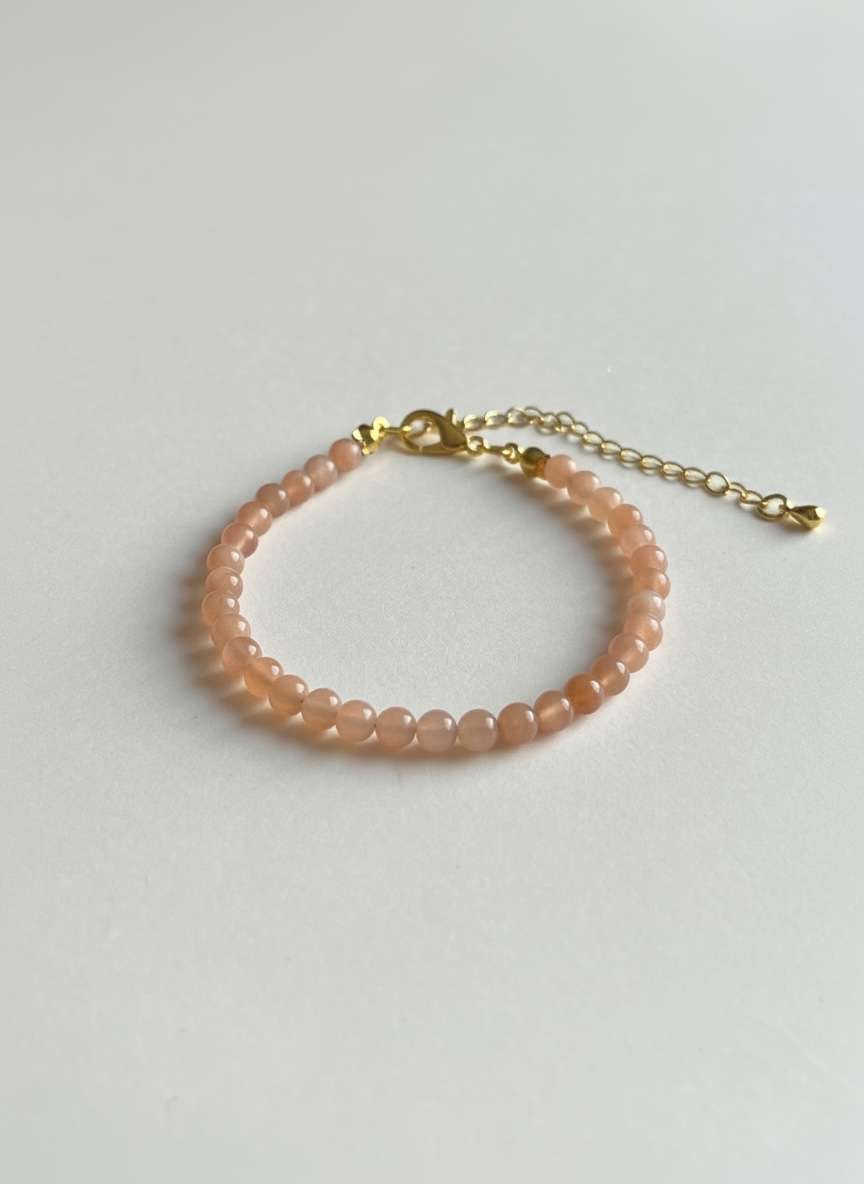 Adjustable Sunstone Bracelet