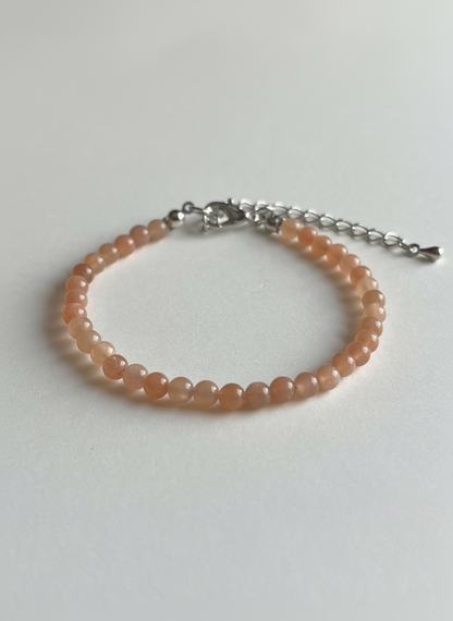 Adjustable Sunstone Bracelet