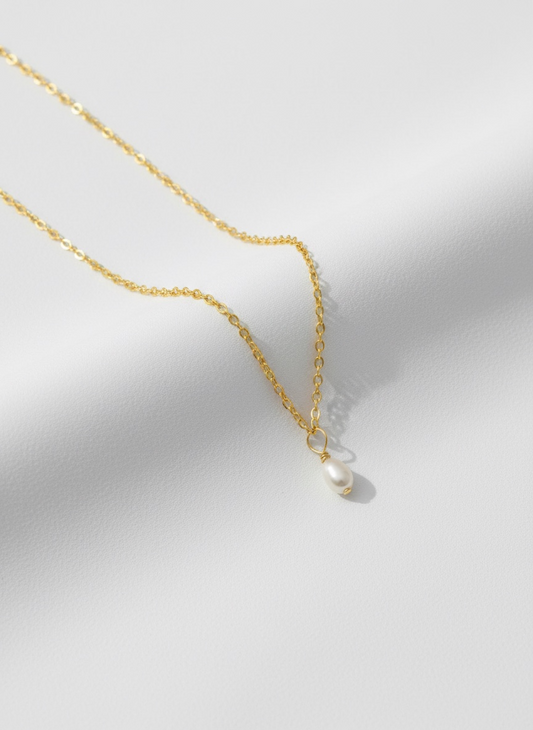 Natural Baroque Pearl Necklace
