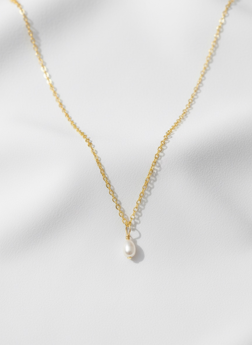 Natural Baroque Pearl Necklace