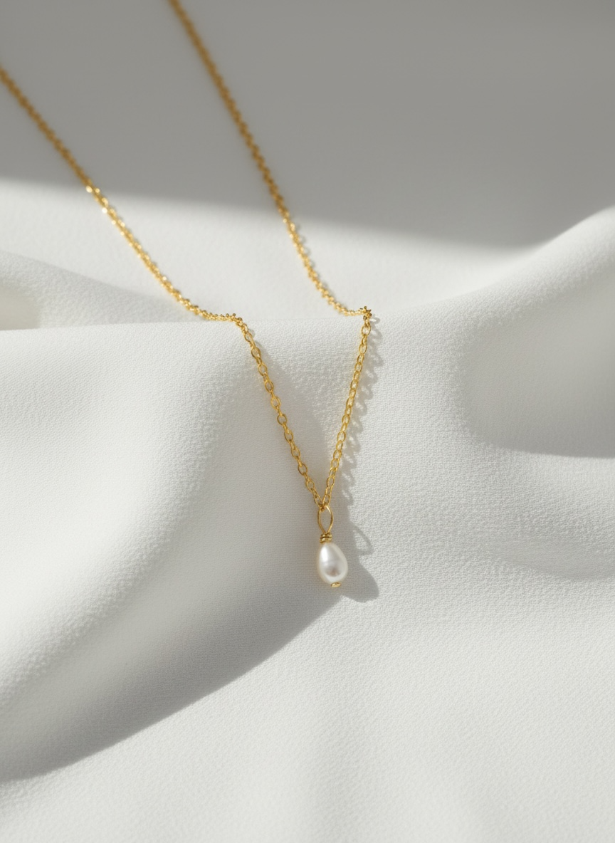 Natural Baroque Pearl Necklace