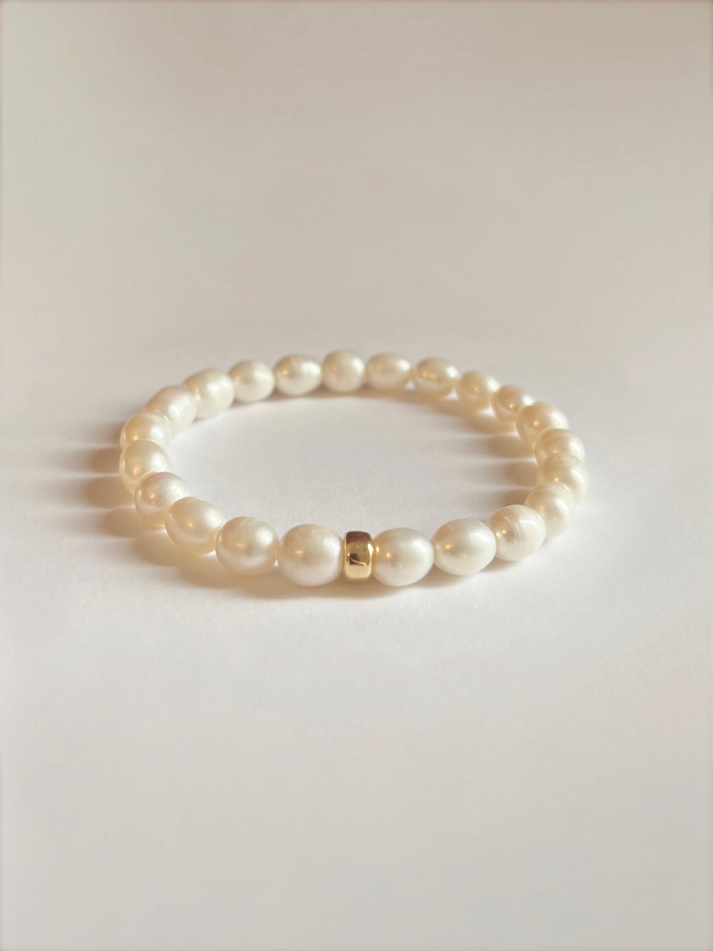 Freshwater Potato Pearl Stretch Bracelet