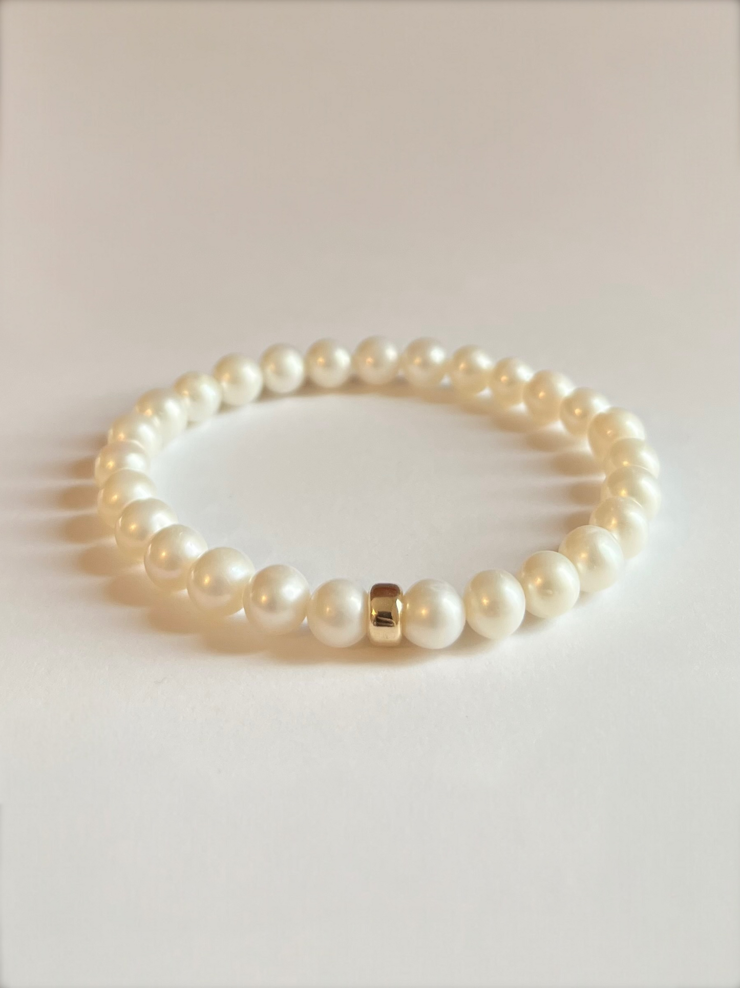 Freshwater Potato Pearl Stretch Bracelet
