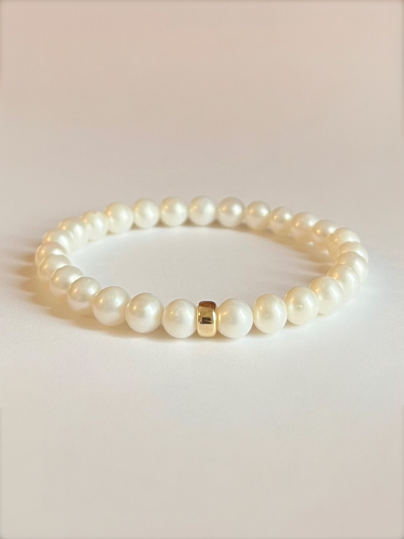 Freshwater Potato Pearl Stretch Bracelet