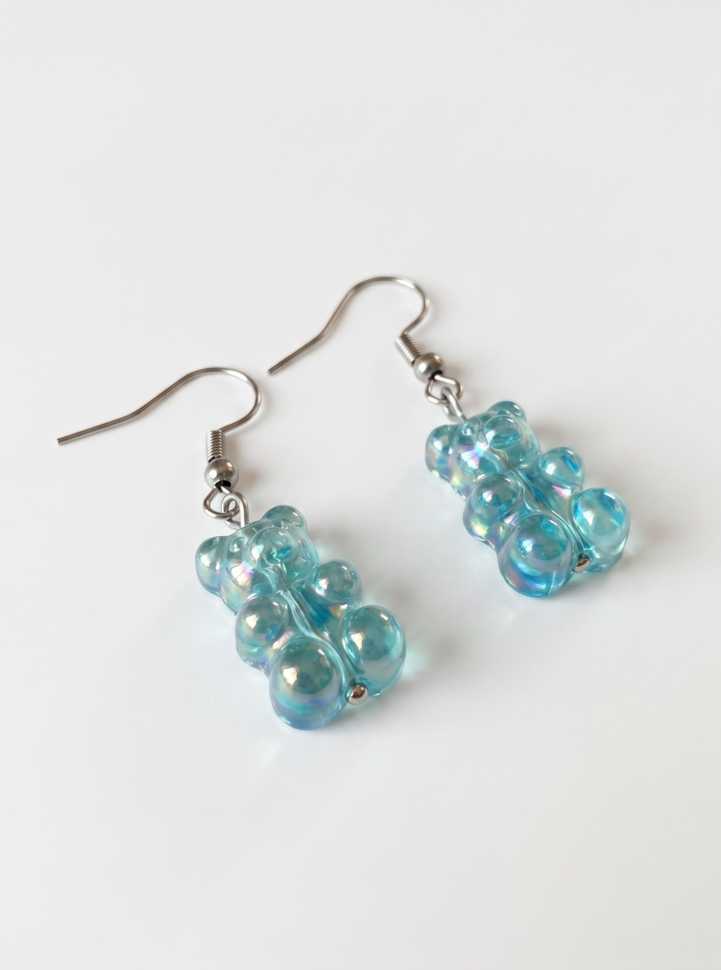 Blue Gummy Bear Earrings