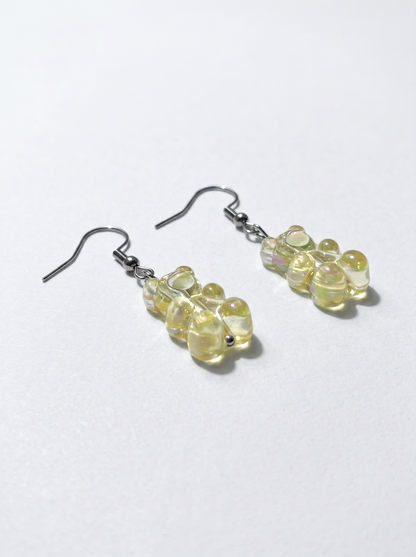 Yellow Gummy Bear Earrings