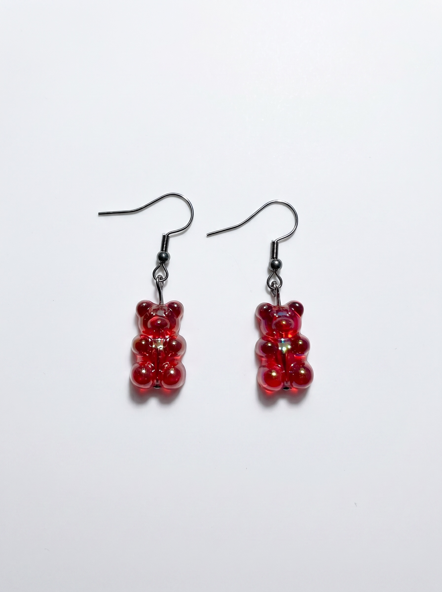 Red Gummy Bear Earrings