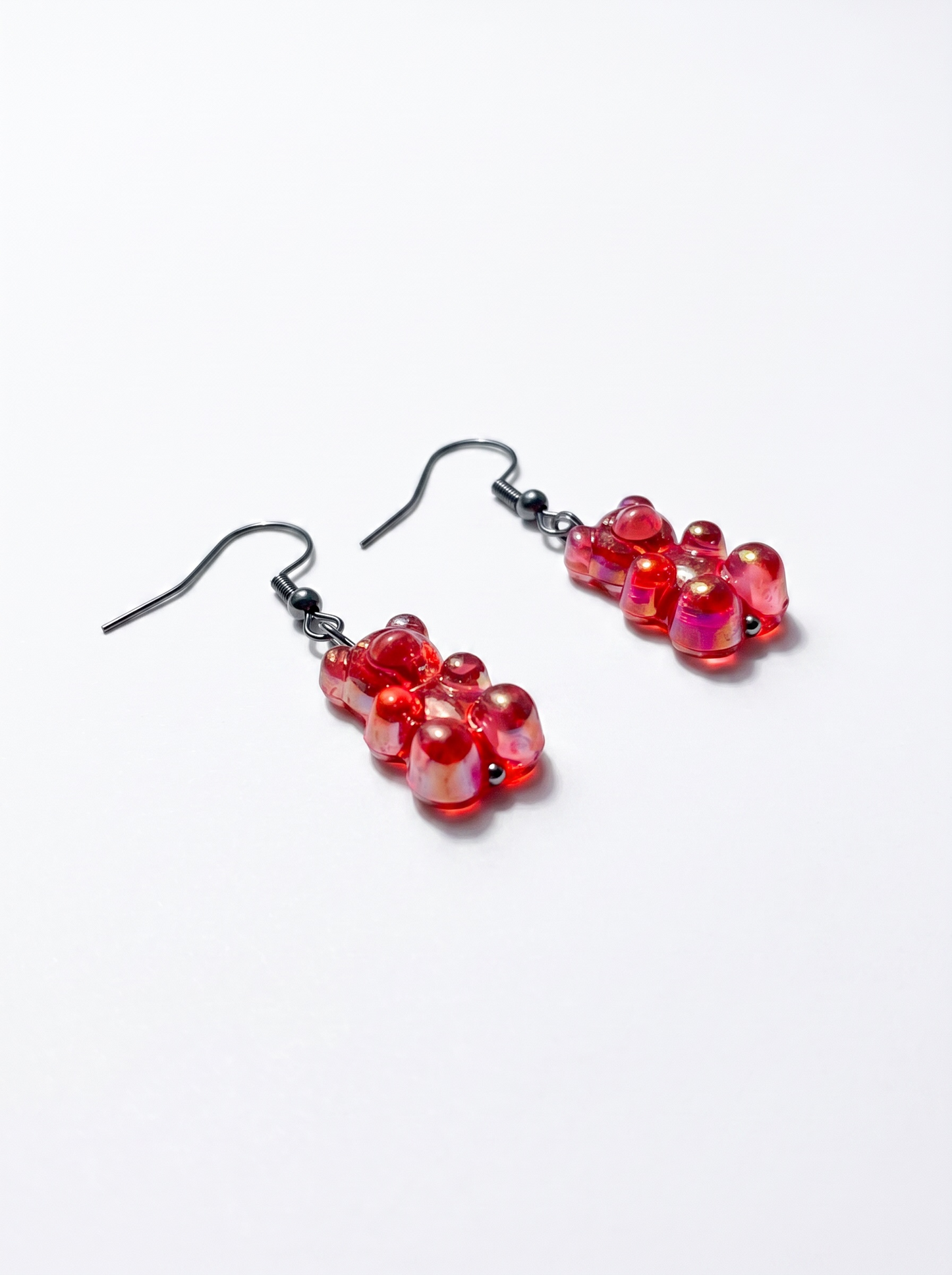 Red Gummy Bear Earrings