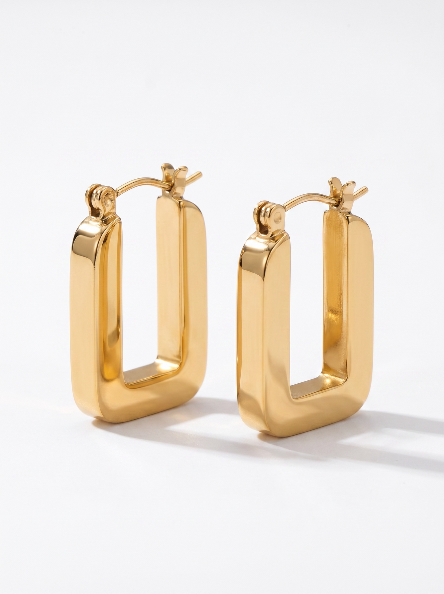 Waterproof U Shaped Hoop Earrings