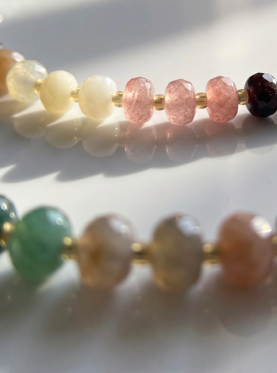 Celestial Garden Colourful Mixed Gemstone Necklace