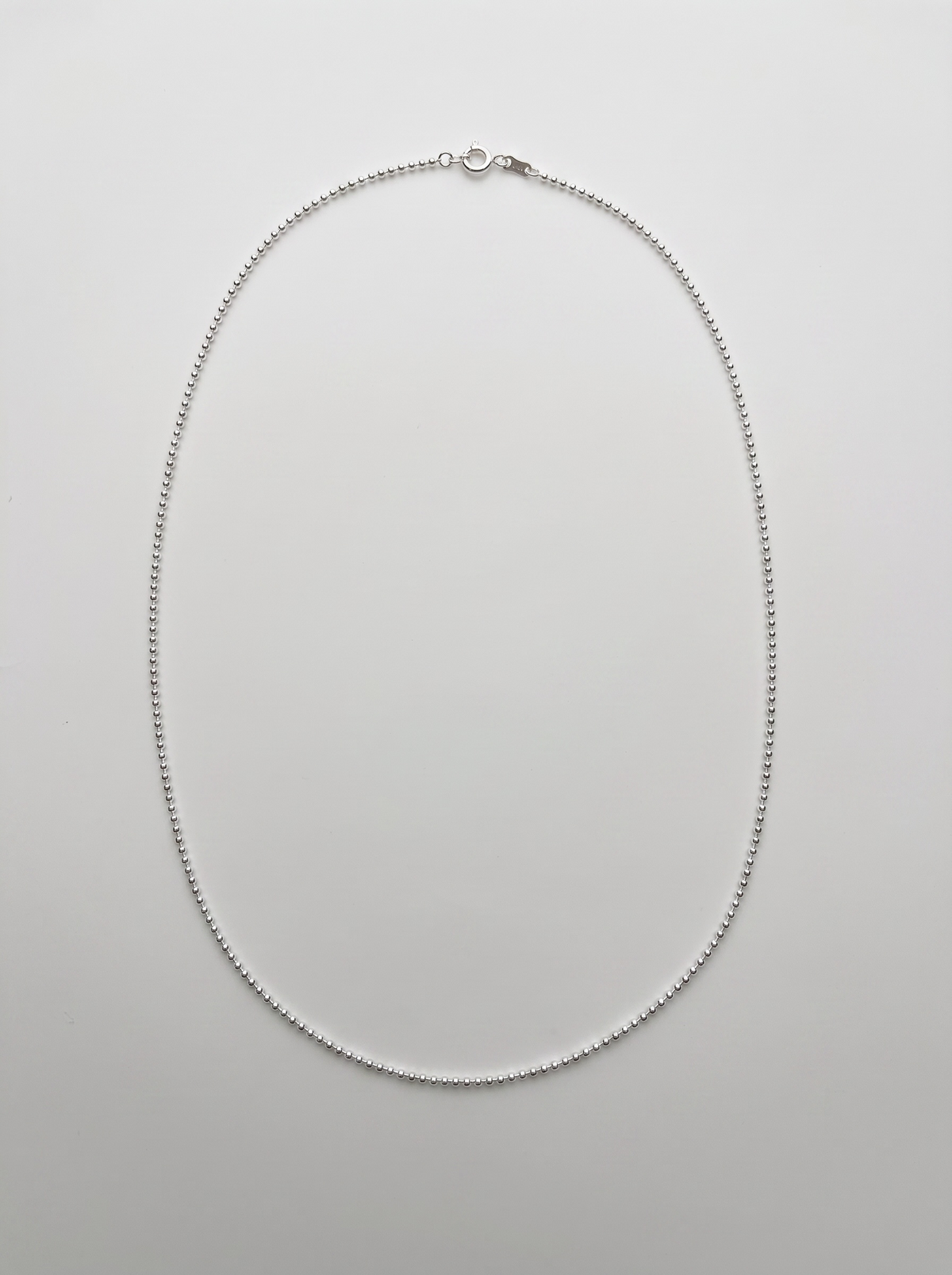 Gold or Silver Ball Chain Necklace