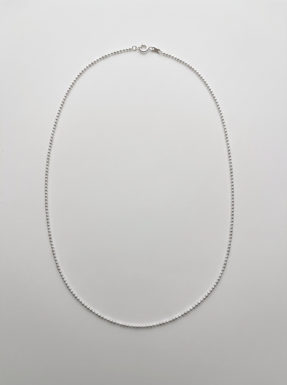 Gold or Silver Ball Chain Necklace
